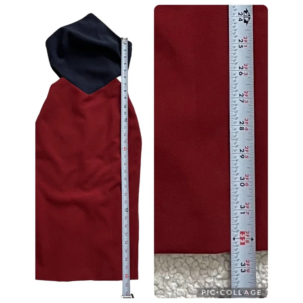 Elizabeth and James Riza Color block Dress Women Size 00 - Picture 13 of 16